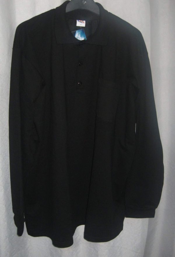 Блуза черна ватирана